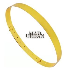 [1.1 SALE  SALE] Gold Hip Belt for Saree Gold Coating Saree Hip Chain Adjustable Available in All Size Mad Urban