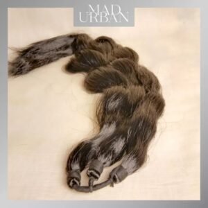 Synthetic Real looking Wig Braided Hair Baratham Bharathanatyam Deco Hair Dancers Fake Hair Wig Mad Urban Hair  Style