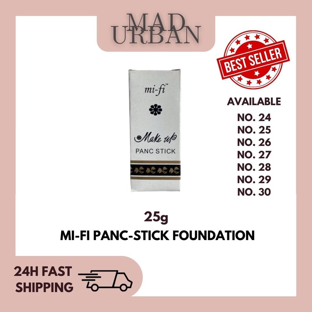 Mifi Panc Stick No.24 till No. 30 Face Foundation Make Up Stick Covers Skin Fully