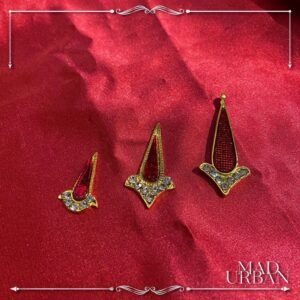 [FREE GIFT] Saamy Alanggaram Idol/Deity Goburam Red Thilak Pottu Bindi for Medium Size Amman Ambal Mad Urban Saami Jewel