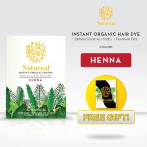 Natureal Instant Organic Hair Dye (Black) (2x25ml)
