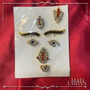 [BAZAAR OFFER] Swami Ambal Ayya Alangaram Kan Malar Face Full Set Combo Accessorie Decoration Deity Mad Urban