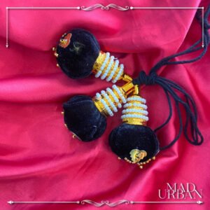 Kunjam for Hair Gajra Deco Bharathanatyam Accessory Mad Urban Jewellery Readystock Hair Jadai Maalai Wig